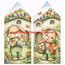 Panel na POLŠTÁŘKOVÝ DOMEČEK VELIKONOČNÍ - 611-55