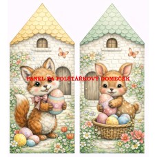 Panel na POLŠTÁŘKOVÝ DOMEČEK VELIKONOČNÍ - 611-6 Panel na POLŠTÁŘKOVÝ DOMEČEK VELIKONOČNÍ - 611-6