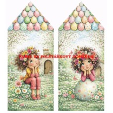Panel na POLŠTÁŘKOVÝ DOMEČEK VELIKONOČNÍ - 611-68