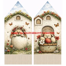 Panel na POLŠTÁŘKOVÝ DOMEČEK VELIKONOČNÍ - 611-74