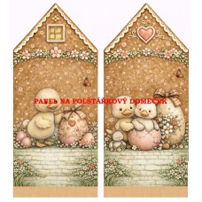 Panel na POLŠTÁŘKOVÝ DOMEČEK VELIKONOČNÍ - 611-93