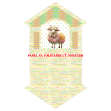 Panel na POLŠTÁŘKOVÝ DOMEČEK AMÁLKA - 612-135 Panel na POLŠTÁŘKOVÝ DOMEČEK AMÁLKA - 612-135