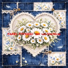 Látkový panel  kolekce DENIM  614-176