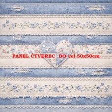 Látkový panel  kolekce DENIM  614-235