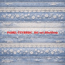 Látkový panel  kolekce DENIM  614-236