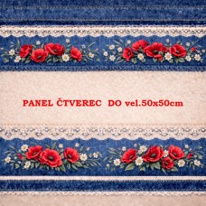 Látkový panel kolekce DENIM 614-248 Látkový panel kolekce DENIM 614-248