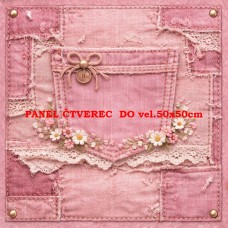 Látkový panel  kolekce DENIM  614-301