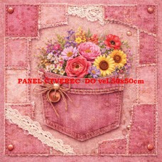 Látkový panel  kolekce DENIM  614-338