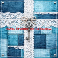 Látkový panel  kolekce DENIM  614-344