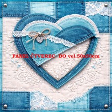 Látkový panel  kolekce DENIM  614-346
