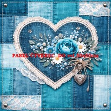 Látkový panel  kolekce DENIM  614-348