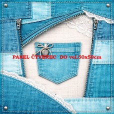 Látkový panel  kolekce DENIM  614-349