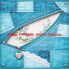 Látkový panel  kolekce DENIM  614-350