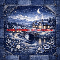 BAVLNĚNÝ PANEL  40x40 cm flp774