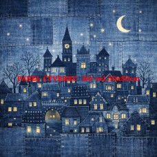 Látkový panel  kolekce DENIM  614-364