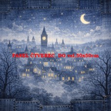 Látkový panel  kolekce DENIM  614-373