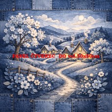 Látkový panel  kolekce DENIM  614-383