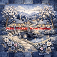 Látkový panel  kolekce DENIM  614-384