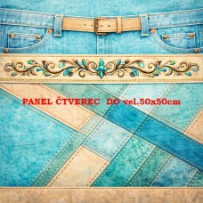 Látkový panel  kolekce DENIM  614-437