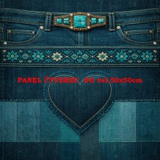 Látkový panel  kolekce DENIM  614-443