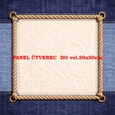 Látkový panel  kolekce DENIM  614-454