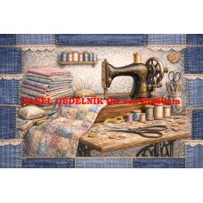 Látkový panel kolekce DENIM 614-544