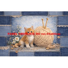 Látkový panel kolekce DENIM 614-551