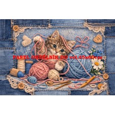 Látkový panel kolekce DENIM 614-554