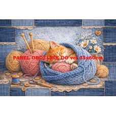 Látkový panel kolekce DENIM 614-555