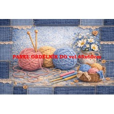 Látkový panel kolekce DENIM 614-560