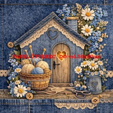 Látkový panel  kolekce DENIM   614-564