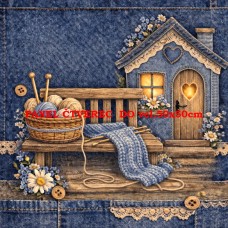 Látkový panel  kolekce DENIM   614-568