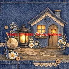 Látkový panel  kolekce DENIM   614-570