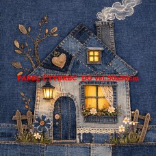 Látkový panel kolekce DENIM 614-583 Látkový panel kolekce DENIM 614-583