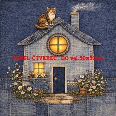 Látkový panel kolekce DENIM 614-586 Látkový panel kolekce DENIM 614-586