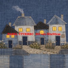 Látkový panel kolekce DENIM 614-589 Látkový panel kolekce DENIM 614-589