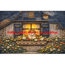 Látkový panel kolekce DENIM 614-611