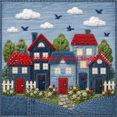 Látkový panel kolekce DENIM 614-712 Látkový panel kolekce DENIM 614-712