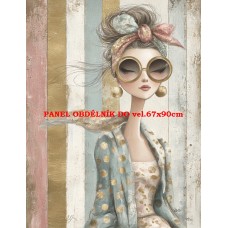 Látkový panel kolekce FASHION LADIES 615-1 Látkový panel kolekce FASHION LADIES 615-1