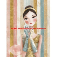 Látkový panel kolekce FASHION LADIES 615-11 Látkový panel kolekce FASHION LADIES 615-11