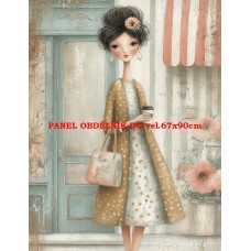 Látkový panel kolekce FASHION LADIES 615-18 Látkový panel kolekce FASHION LADIES 615-18