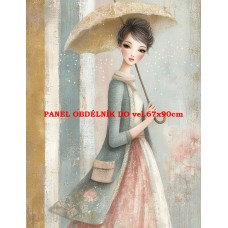 Látkový panel  kolekce  FASHION LADIES  615-27