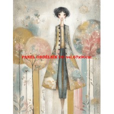 Látkový panel  kolekce  FASHION LADIES  615-28