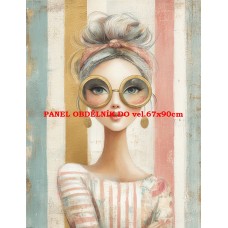 Látkový panel kolekce FASHION LADIES 615-3 Látkový panel kolekce FASHION LADIES 615-3