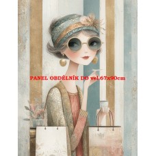 Látkový panel  kolekce  FASHION LADIES  615-32