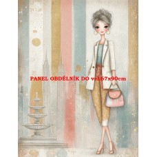 Látkový panel  kolekce  FASHION LADIES  615-33