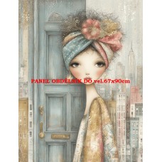 Látkový panel  kolekce  FASHION LADIES  615-34