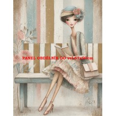 Látkový panel  kolekce  FASHION LADIES  615-35