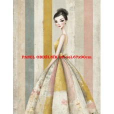 Látkový panel  kolekce  FASHION LADIES  615-47