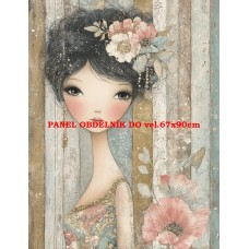 Látkový panel  kolekce  FASHION LADIES  615-48